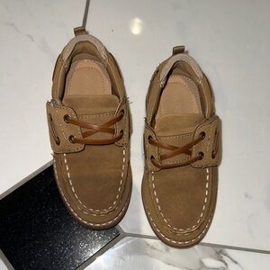Nordstrom Kids Tan Boat Shoes